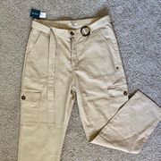 Tan Beige Cargo Pants