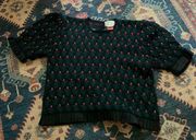 Vintage 1989 Susan Bristol holiday wool sweater