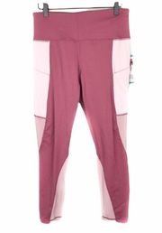 Active Life Mauve/Rose/Neutral Athletic Leggings