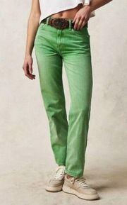 Green Pacific Straight Leg Jeans Size 28 NWT