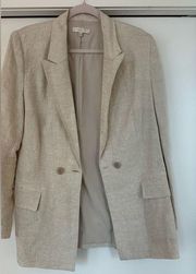 WAYF Linen Look Blazer