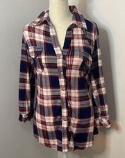 Market & Spruce button down flannel like shirt.  Size Medium. Super soft.