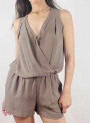 BCBGMAXAZRIA Romper Color Spanish Moss NWT