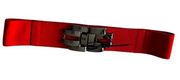 Apt.9 Womens Red Stretchy Style Hook Front Belt Size S/M