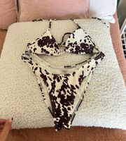 Cow Print Bikini