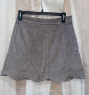 Gray Skirt