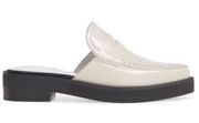 Jeffrey campbell FINKMAN patent mule in white