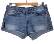 Rag & Bone Cut Off Shorts In La Quinta Jean Shorts Women Size 29 Raw Cut Hem