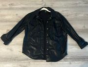 Wild Fable Faux Leather Jacket XS