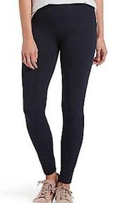 Hue Black Legging Pant XS Women Lounge Casual Bottom Ankle Stretch Classic Y2K