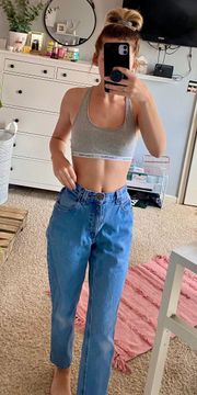 High Waisted Mom Jeans