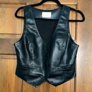 Wilfred Leather vest