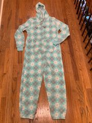 fleece one piece pajama