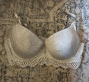 Heather Grey Bra