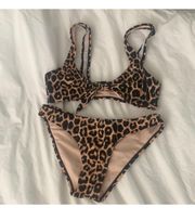 Cheetah Print Swim Suit 