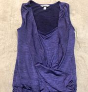 Purple Sleeveless Top 