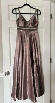 Brown Prom Dress