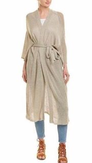 NWT Johnny Was Calme' Organic Lagenlook Linen Duster Cardigan