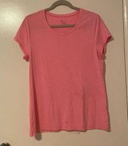 No Boundaries Womens Short Sleeve Scoop Neck T-Shirt Size XXL Pink