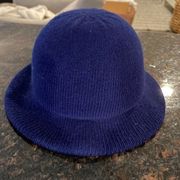 Knit polo style hat