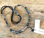 NWT White House black market semi precious stone necklace