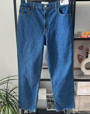 Abercrombie & Fitch The 90’s Straight Ultra High Rise Dark Wash Jeans 31 / 12S