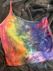 Medium/large Tye Dye Crop