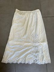 Silk Lace Skirt