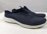 Vionic Adell Mules Clogs Slip On Sneaker Women's Navy Blue 8.5 Arch Support