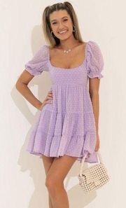 Women’s Gloria Fit and Flare Dress in Purple