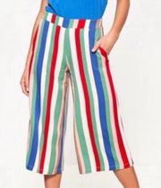 ModCloth Sugarhill Brighton Striped Culottes