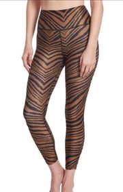 Tiger Striped High Rise Leggings