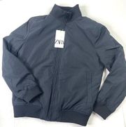 NWT ZARA Zip Up Bomber Jacket