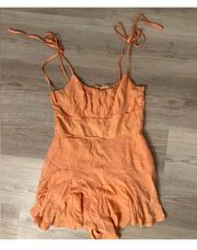 orange  romper