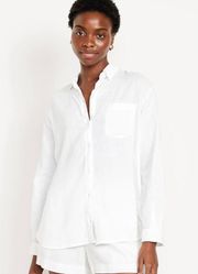 Old Navy White Button Up