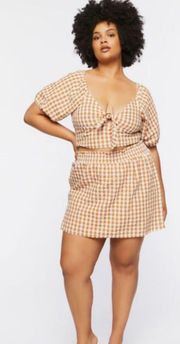 Gingham Top and Skort