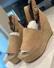 Chloe Lauren Platform Sandal Size 39 NIB