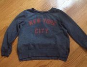 new york city sweatshirt