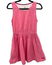 Superdry Pink Sleeveless Cotton Dress with Pockets Size XS