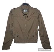 VOLCOM Frochickie 2 Bomber Jacket Brown Size Large