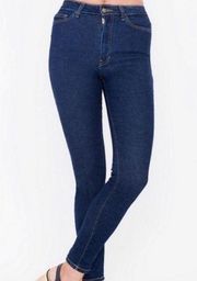 American Apparel Pencil High Waisted Skinny Jeans