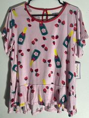 Joyspun PJ top only