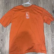 Orange Jordan Oversized Graphic T