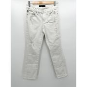 Rock & Republic Kendall White Cotton Blend Denim Capri Jeans Women's Size 4