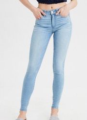 American Eagle  Light Wash Super Stretch Jegging Jeans