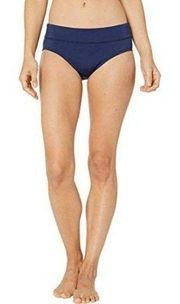 NWT Nike Women's Essential Full Coverage Bikini Bottoms Midnight Navy Size XL