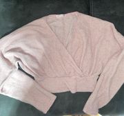 Sweater Pink Cropped