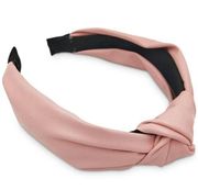 Inc International Concepts Vinyl Knotted Headband in Pink NWT MSRP $25