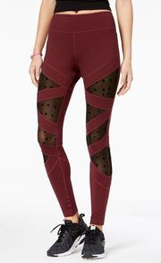 - Maroon “The Warm Up” Leggings