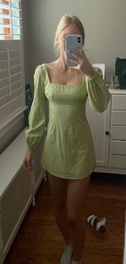 Green Mini Dress